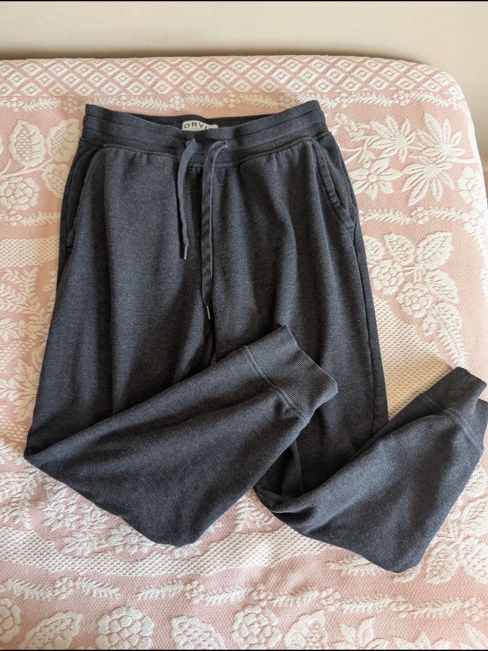 Orvis Dark Charcoal Men's Jogger Sweatpants